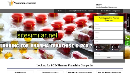 pharmapcdcompany.co.in alternative sites