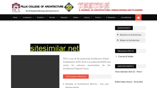 pica.ac.in alternative sites