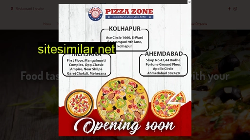 Pizzazone similar sites