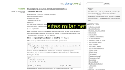 planet.clojure.in alternative sites
