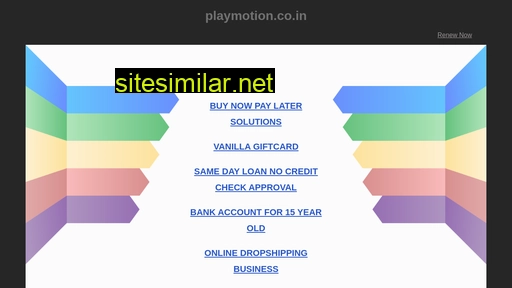 Playmotion similar sites