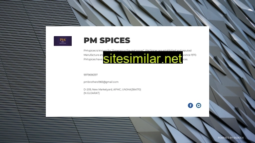 Pmspices similar sites