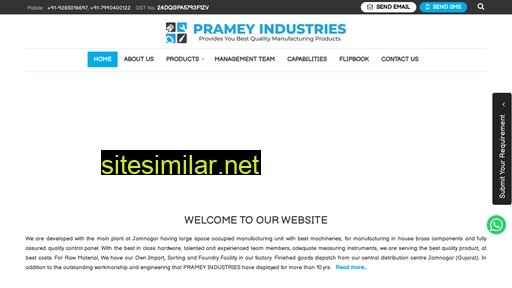 prameyindustries.co.in alternative sites