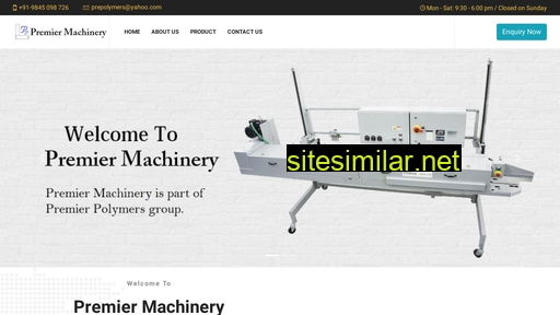 premiermachinery.in alternative sites