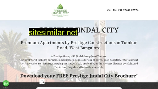 prestige-jindal-city.co.in alternative sites