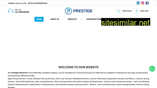 prestigeindustries.co.in alternative sites