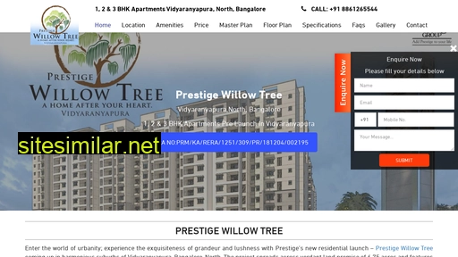 prestigewillowtree.co.in alternative sites