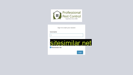 Professionalpestcontrol similar sites