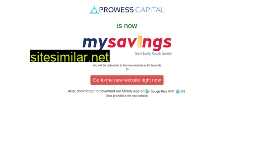 prowesscapital.in alternative sites