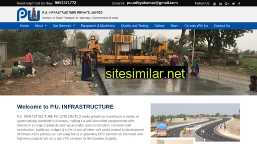puinfrastructure.in alternative sites