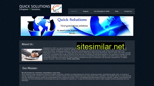 quicksolutions.co.in alternative sites