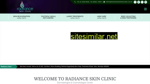 Radianceskinclinic similar sites