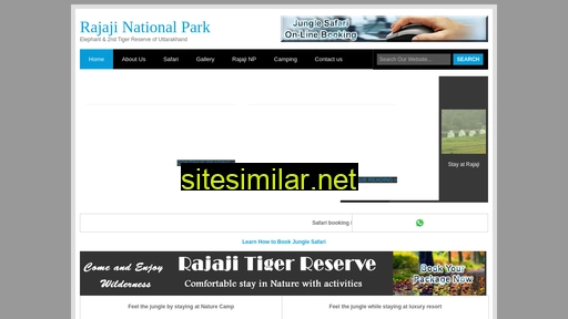 rajaji-nationalpark.co.in alternative sites