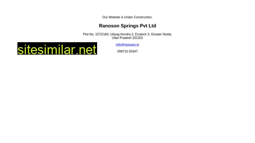 ranoson.in alternative sites
