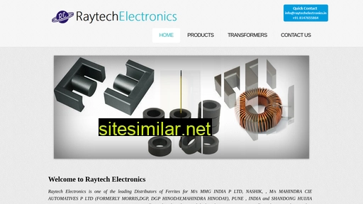 raytechelectronics.in alternative sites
