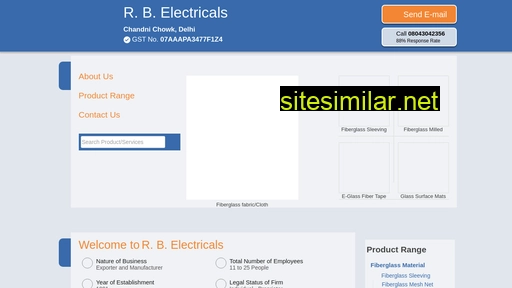 Rbelectricals similar sites
