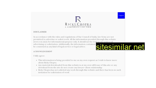 rcic.in alternative sites