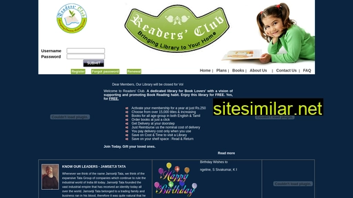 readersclub.co.in alternative sites