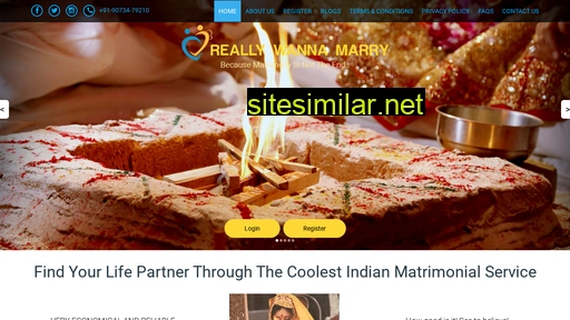 reallywannamarry.in alternative sites