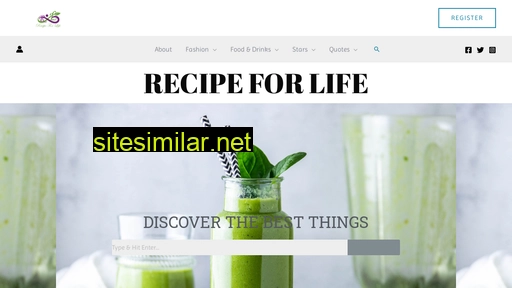 recipeforlife.in alternative sites