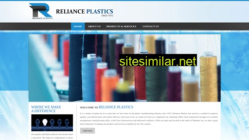 relianceplastics.co.in alternative sites