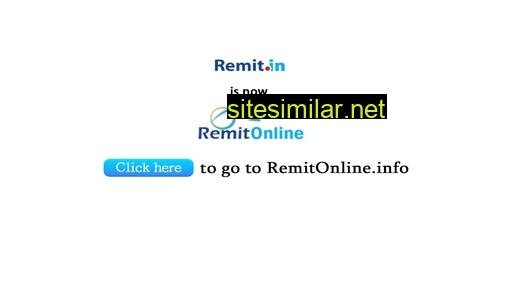 remit.in alternative sites