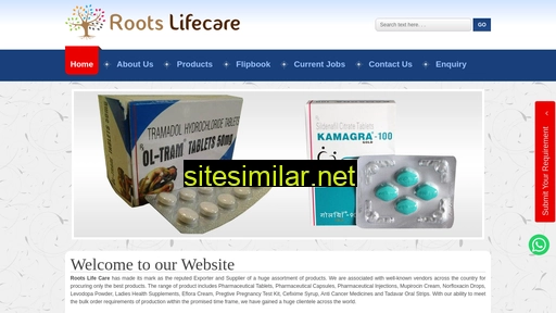 rootslifecare.in alternative sites