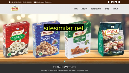 royaldryfruits.co.in alternative sites