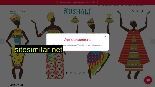 rushali.co.in alternative sites