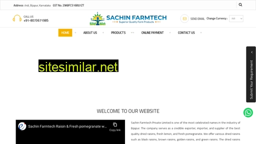 sachinfarmtech.co.in alternative sites