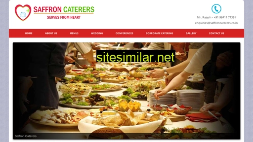 saffroncaterers.co.in alternative sites