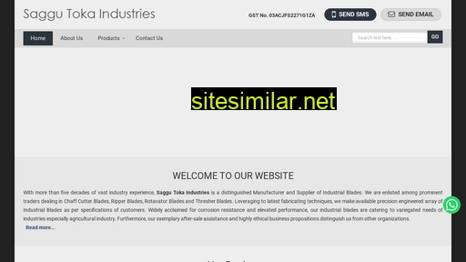 saggutokaindustries.co.in alternative sites