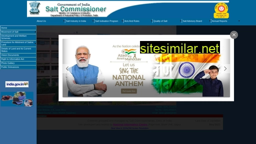 saltcomindia.gov.in alternative sites