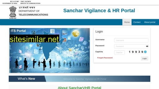 sancharvhr.gov.in alternative sites