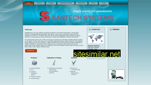 Santechsystems similar sites
