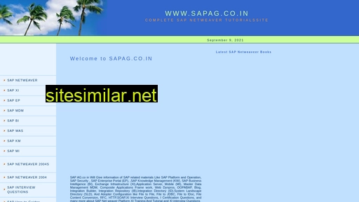 sapag.co.in alternative sites