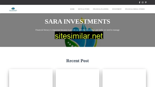 sarainvestments.in alternative sites