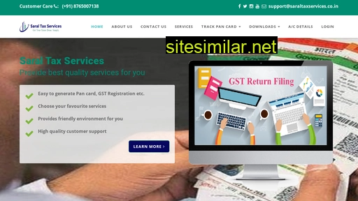 saraltaxservices.co.in alternative sites