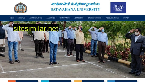 satavahana.ac.in alternative sites