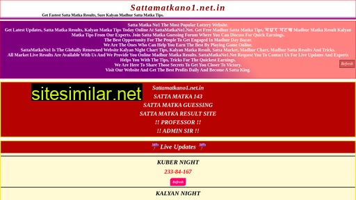 sattamatkano1.net.in alternative sites