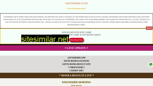 sattamobi.co.in alternative sites