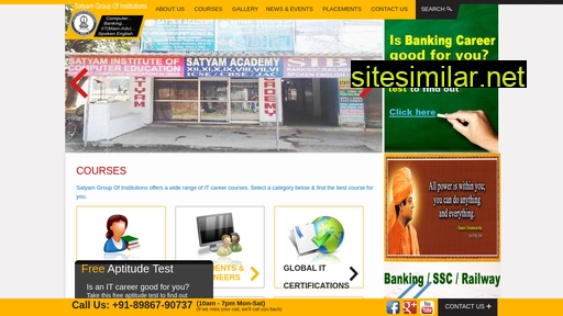 Satyaminstitute similar sites