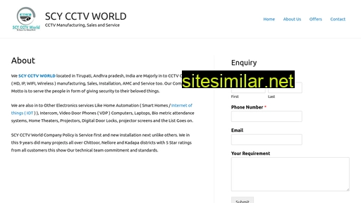 scycctvworld.in alternative sites