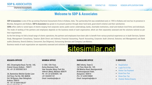 sdpa.in alternative sites