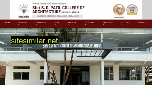 sdparchitecture.edu.in alternative sites