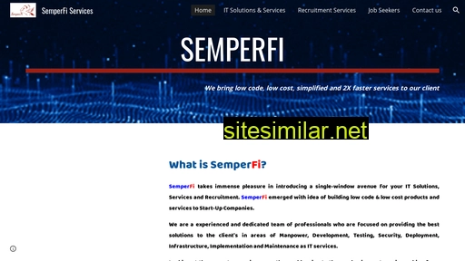 Semperfi similar sites