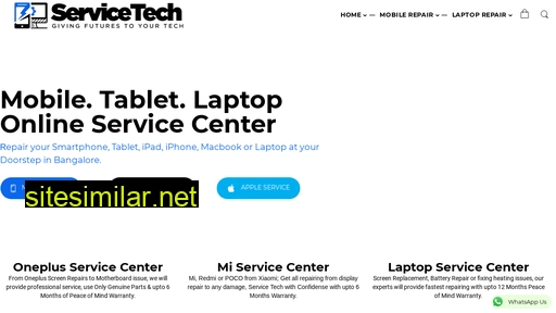 servicetech.in alternative sites