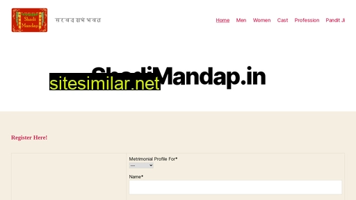 shadimandap.in alternative sites