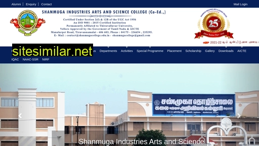 shanmugacollege.edu.in alternative sites