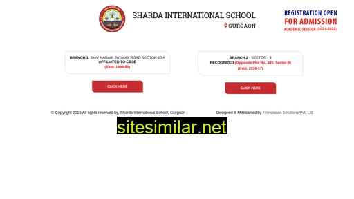 shardainternationalschool.in alternative sites
